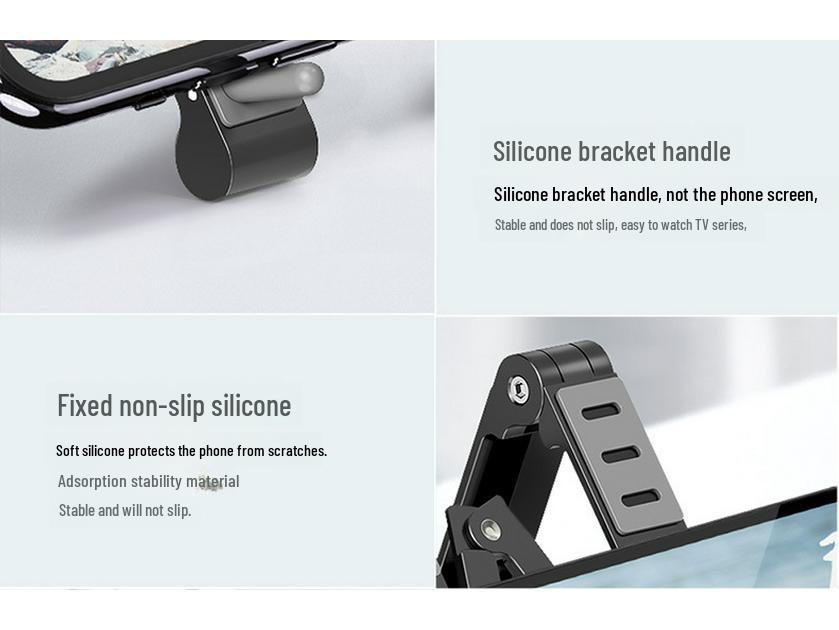 Aluminum Alloy Folding Laptop & Tablet Cooling Stand