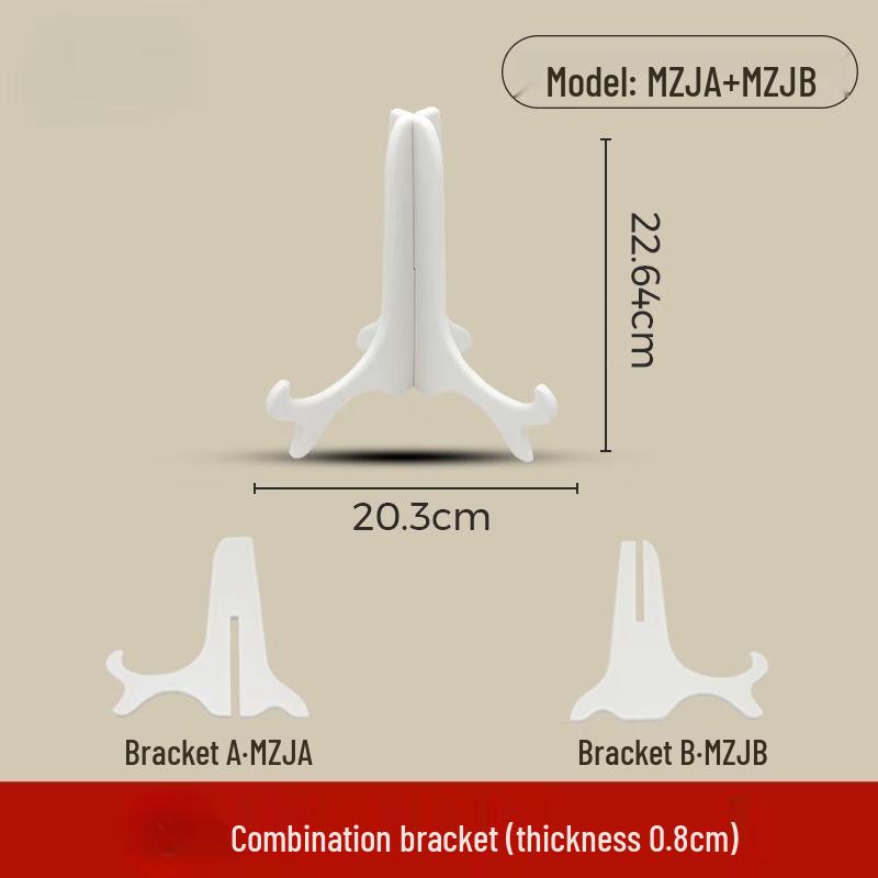 Wuhe A5 Melamine 8-Inch White Round Bone Dish