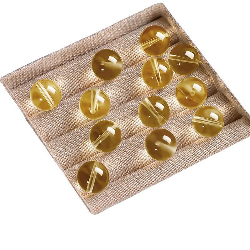 Citrine Crystal Beads Bracelet DIY Kit - Natural Feng Shui Elements