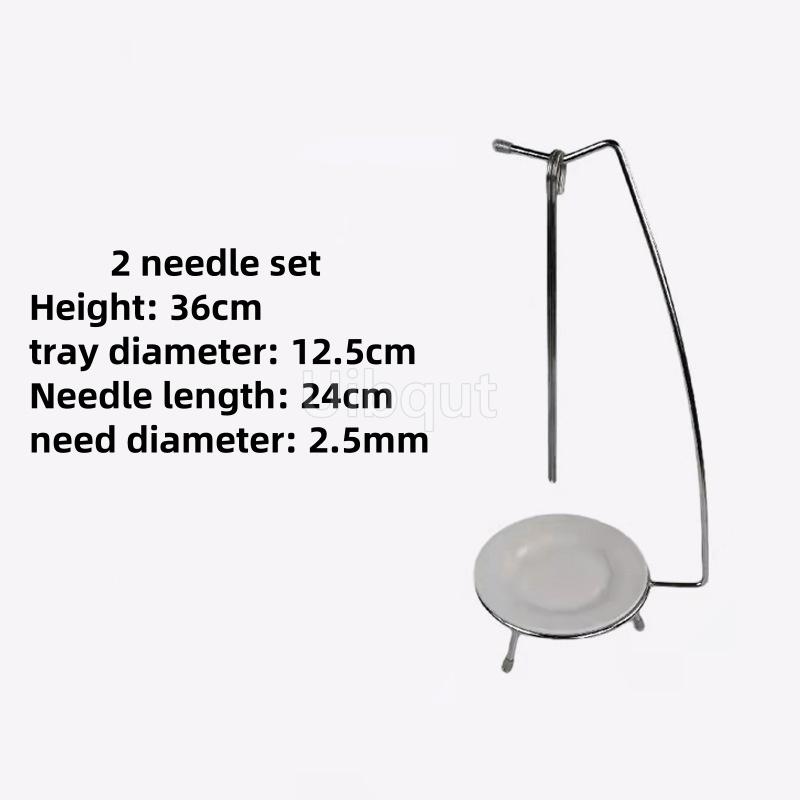 Kebab Barbecue Rack BBQ Cookware Roaster Rack Grill Vertical Stand Spanish outdoor BBQ Skewer Rack for Picnic Party Meat Sausage