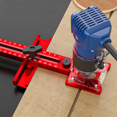 1PC 3 In 1 Router Fräsen Nut Halterung 9-61cm Holzbearbeitung Schneiden Und Fräsen Rund Werkzeug Hilfs Rund Bohren Werkzeuge