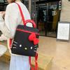 Popular Fashion Handbag Cartoon Bow Backpack High Value Exquisite Soft Cute Black Cat Backpack