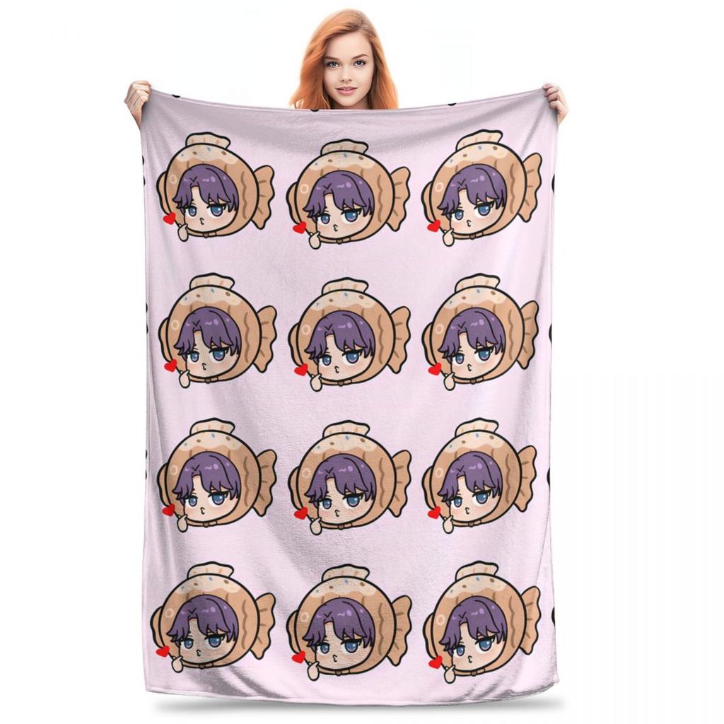 Sylus Love And Deepspace Art Blanket Cover Flannel Lightweight Throw Blankets for Car Sofa Couch Bedroom Quilt