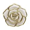Foldable Rose Flower Handbag Hanger: Metal & Plastic Hook for Table Edge and Christmas Stocking.