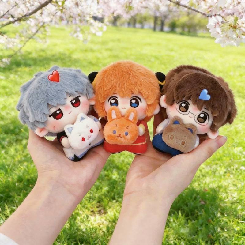 Gintama Plush Doll With Cotton Filling For Collectors And Kids