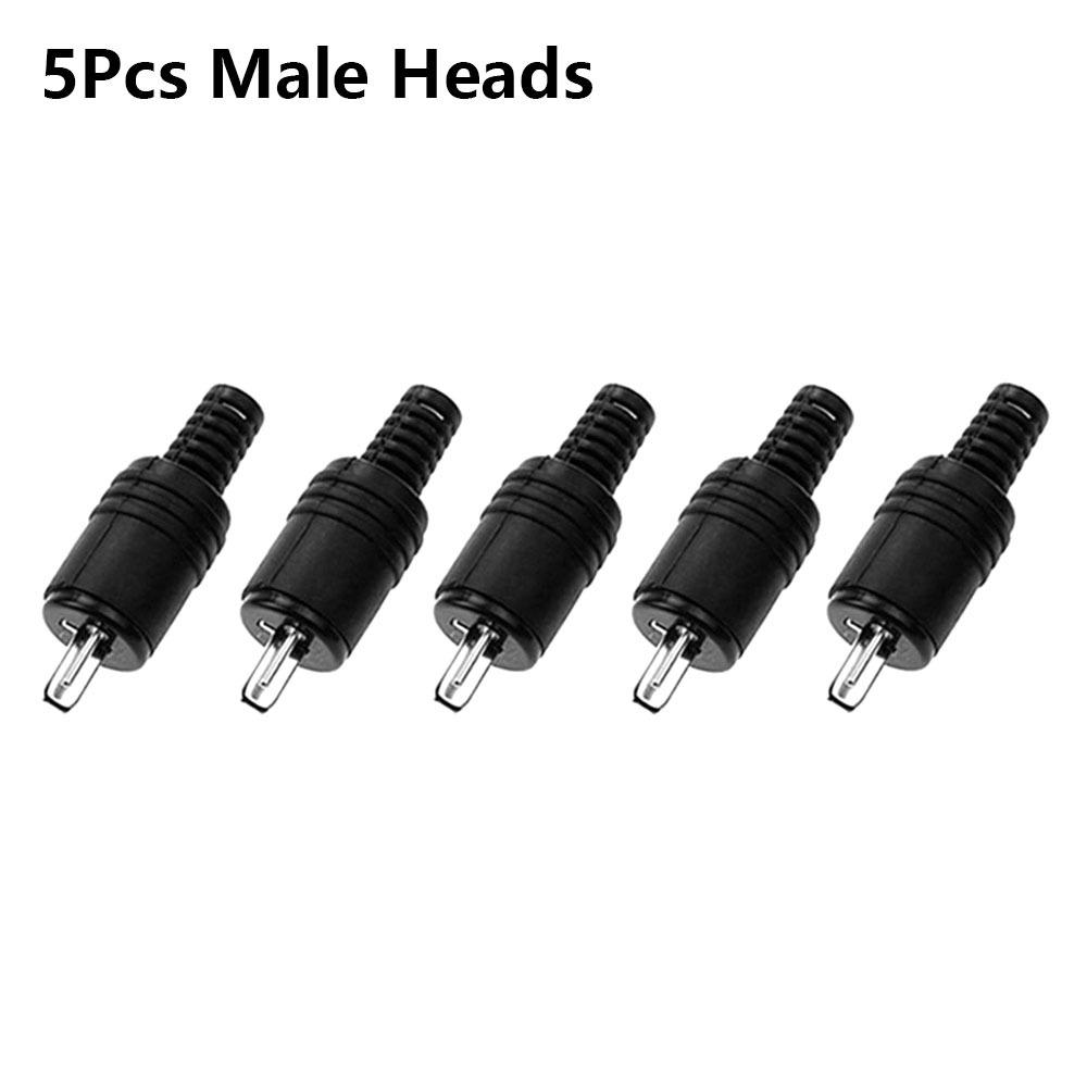 5Pcs 22mm Mount Hole Distance HiFi Audio Male Female Socket Lamp Signal Transmission