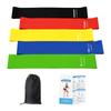Training Tube Rubber Band Set of 5 Muscle Training Fitness