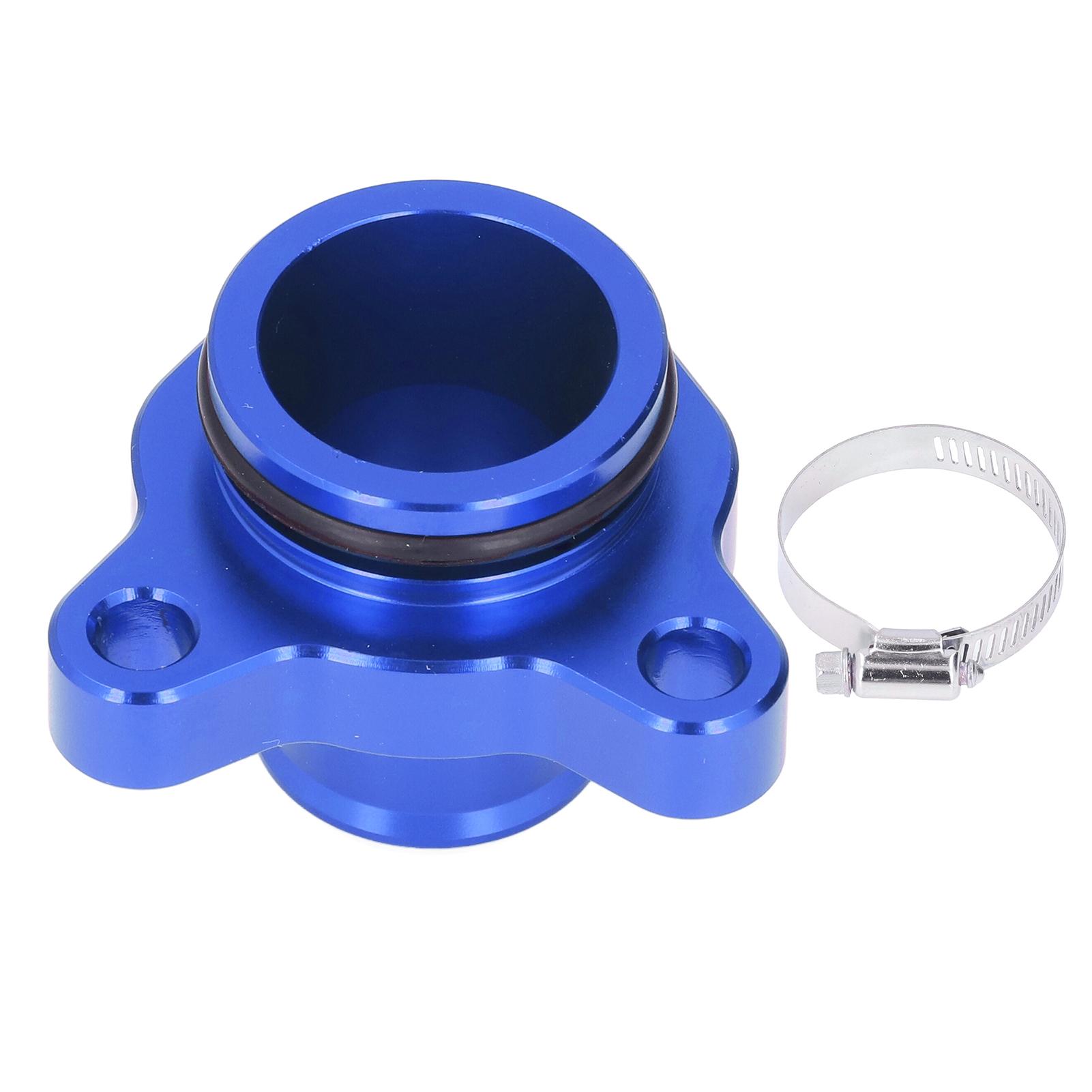 Car Water Hose Fitting Aluminium Alloy with Clamp Replacement for 335i 335xi 135i N54 3.0L Twin Turbo Motors