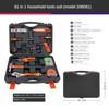 Power Tool Combo Kits with 12V Cordless Drill, Professional Household Home Tool Kit Set, DIY Hand Tool Kits for Garden