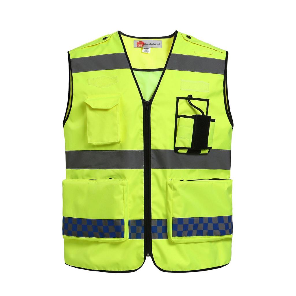 Fluorescent Yellow Reflective Traffic Safety Vest