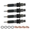4Pcs 4928990 New Diesel Engine Fuel Injector set Thread 14MM for Cumm 6BT Engine