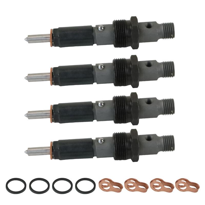 4Pcs 4928990 New Diesel Engine Fuel Injector set Thread 14MM for Cumm 6BT Engine