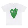 Cross-border American Trendy Brand Bestseller Heart-shaped Unisex 3D Printed Crew Neck Simple Casual Loose Short-sleeve T-shirt