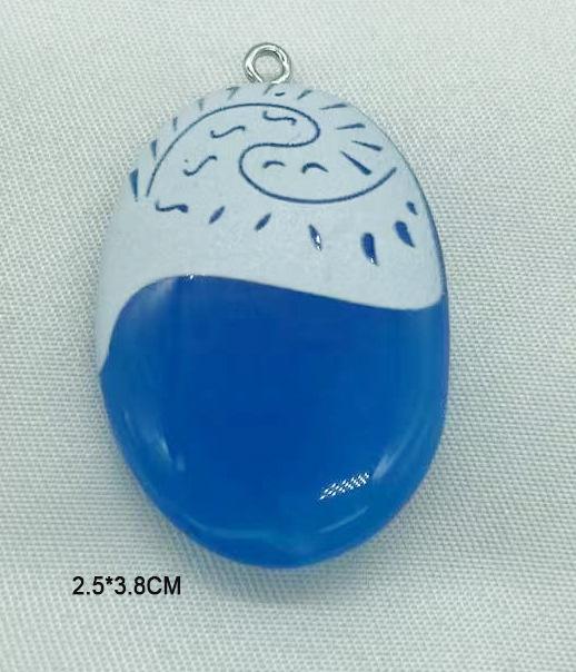 Винтажное простое ожерелье Моана Принцесса Моана Второе поколение геометрическое полое узелковое ожерелье