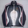 Unisex Long Windbreaker Jacket Retro Sport Coat Football Training Outdoor Casual Wear Fall Winter