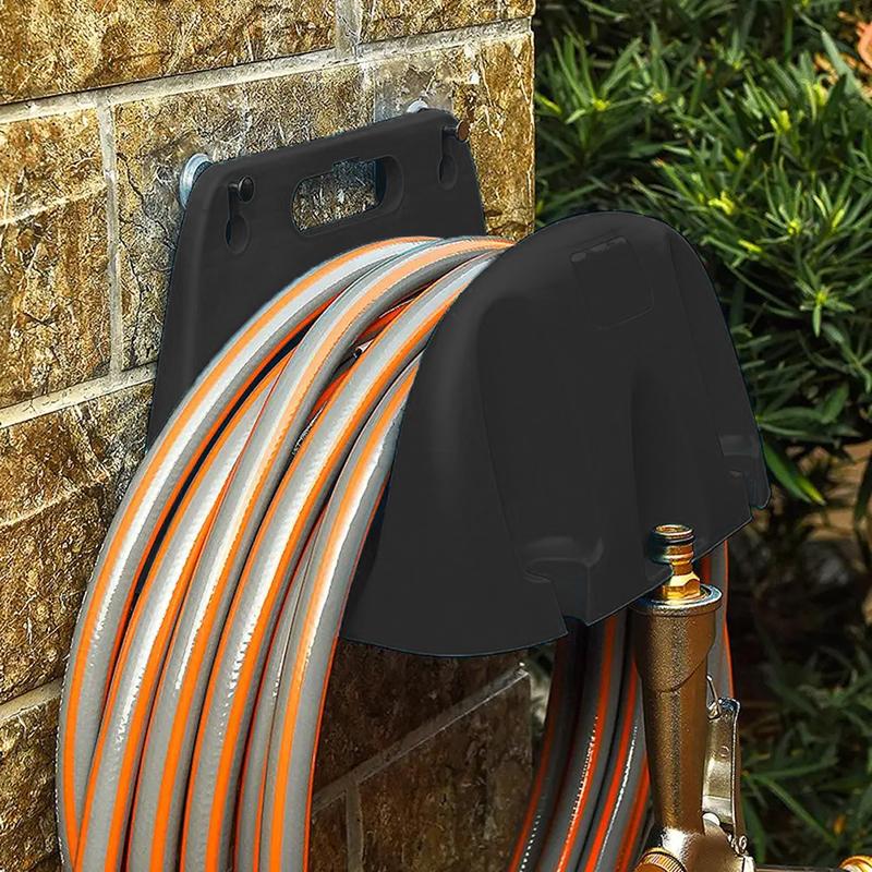 Nástěnný držák na zahradní zavlažovací hadici Plastový stojan Kohoutková zavlažovací hadice Organizér Úložný držák Zavlažovací nástroje