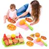 Creative Simulation Play Food Set For Kids Featuring Sandwich Burger And Fries