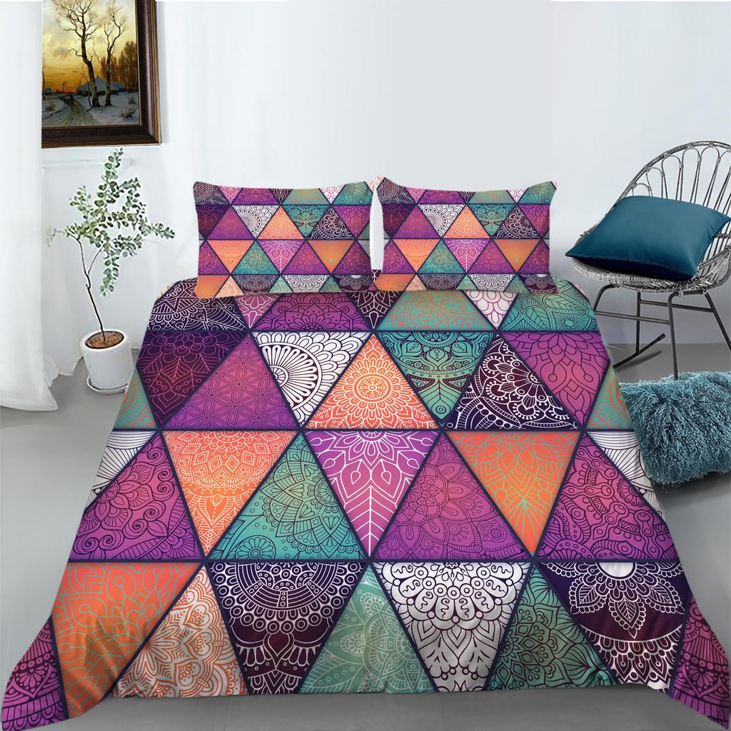 3D Digital Printed Bedding Set, Bedroom Duvet Cover, Family Bedding Set, King Size Bed/double Bed, Home Decoration