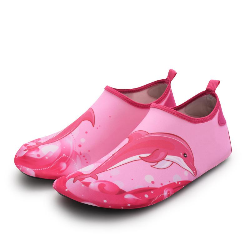 

Детская пляжная обувь босиком, обувь для кожи, обувь для ручья, дышащая обувь для водных видов спорта на открытом воздухе, мужская и женская нескользящая пляжная обувь-носки 34/35 (foot length 19.2-20 cm)