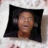 Funny Anchor iShowSpeed Cushion Cover Premium Comfort Reversible Pillow Cove -Two in One Design for Any Room & Car Interior