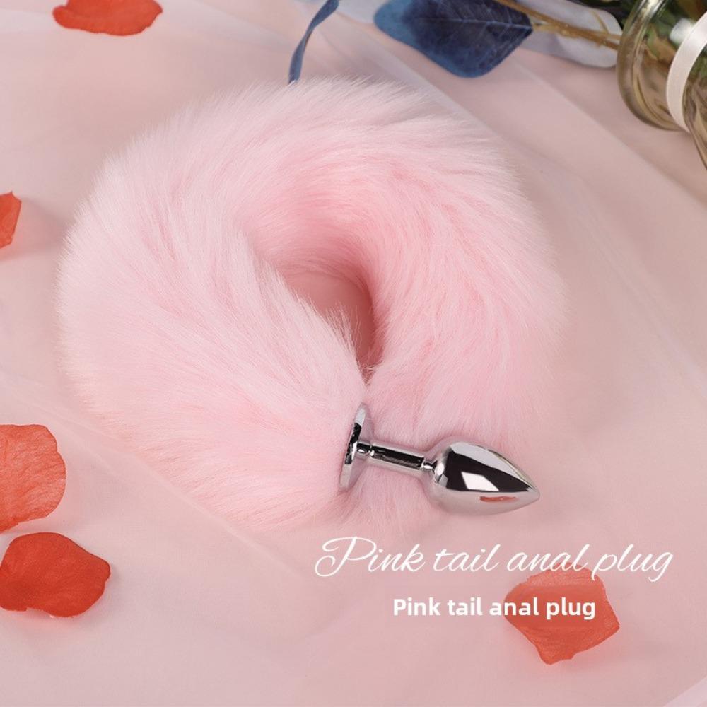 Mini Dopuri Anale Coadă de Vulpe Dopuri Anale Dilatare Anală Dispozitive de Tortură SM Condiționare Erotică Pedeapsă Dopuri Anale Produse pentru Adulți