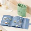 Ear Rings Collection Notebook PU Earring Storage Cases for Travelers Travel