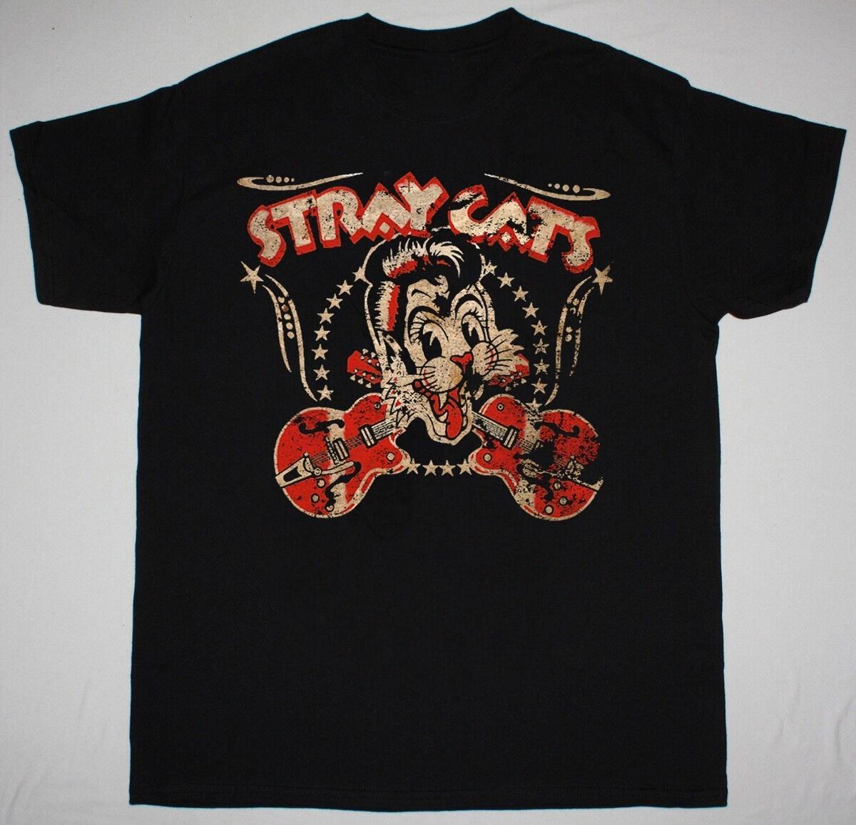 Classic STRAY CATS Short Sleeve Men S-5XL 22D449 Unisex T-Shirt XXL