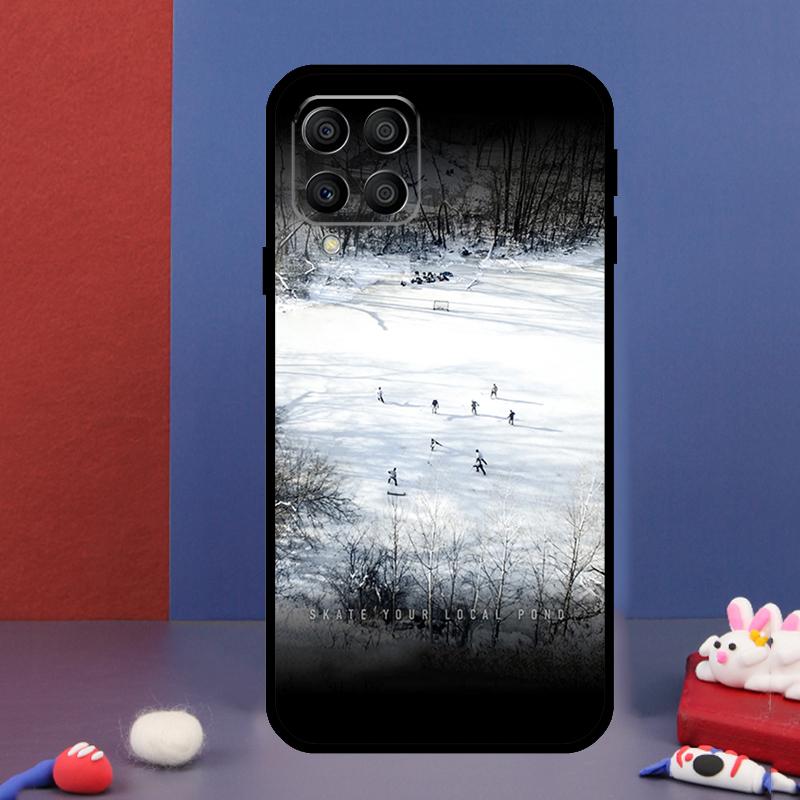 Ice Hockey Sport For Samsung Galaxy M14 M34 M54 M33 M13 M23 M53 M15 M55 M31 M51 M20 M30s M32 M52 Phone Case