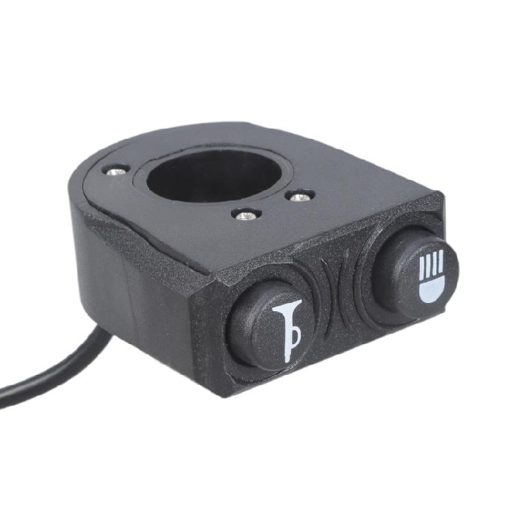 Luce LED Anteriore con Campanello per Bicicletta Elettrica E-Bike, Antiurto e Impermeabile