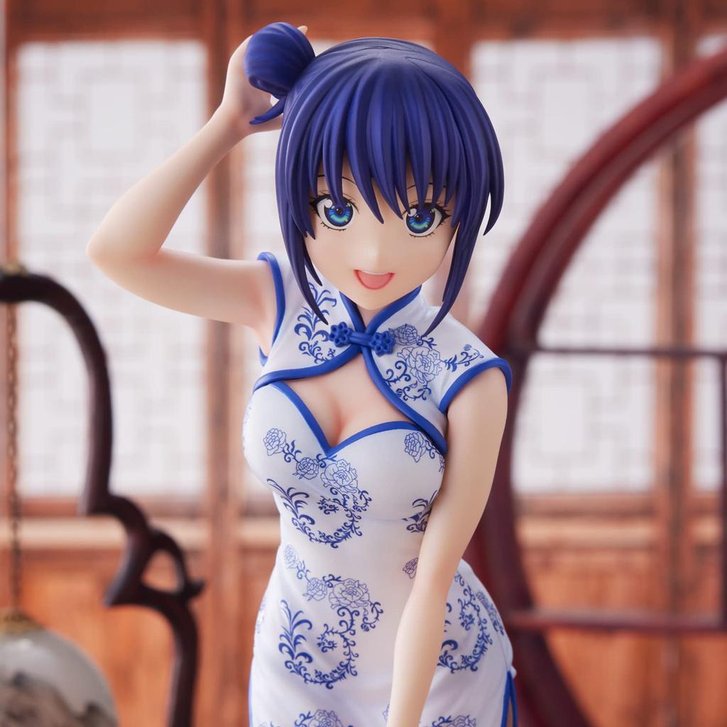 Mo Minase Nagisa China Painted Finished Figure "Kanojo Kanojo" Ver. Non-scale PVC&ABS