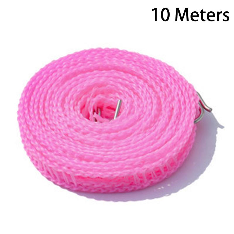 5/10M Portable Clotheslines Windproof Fence-Type Clothesline For Outdoor Indoor Home Travel Drying Rack Clothesline