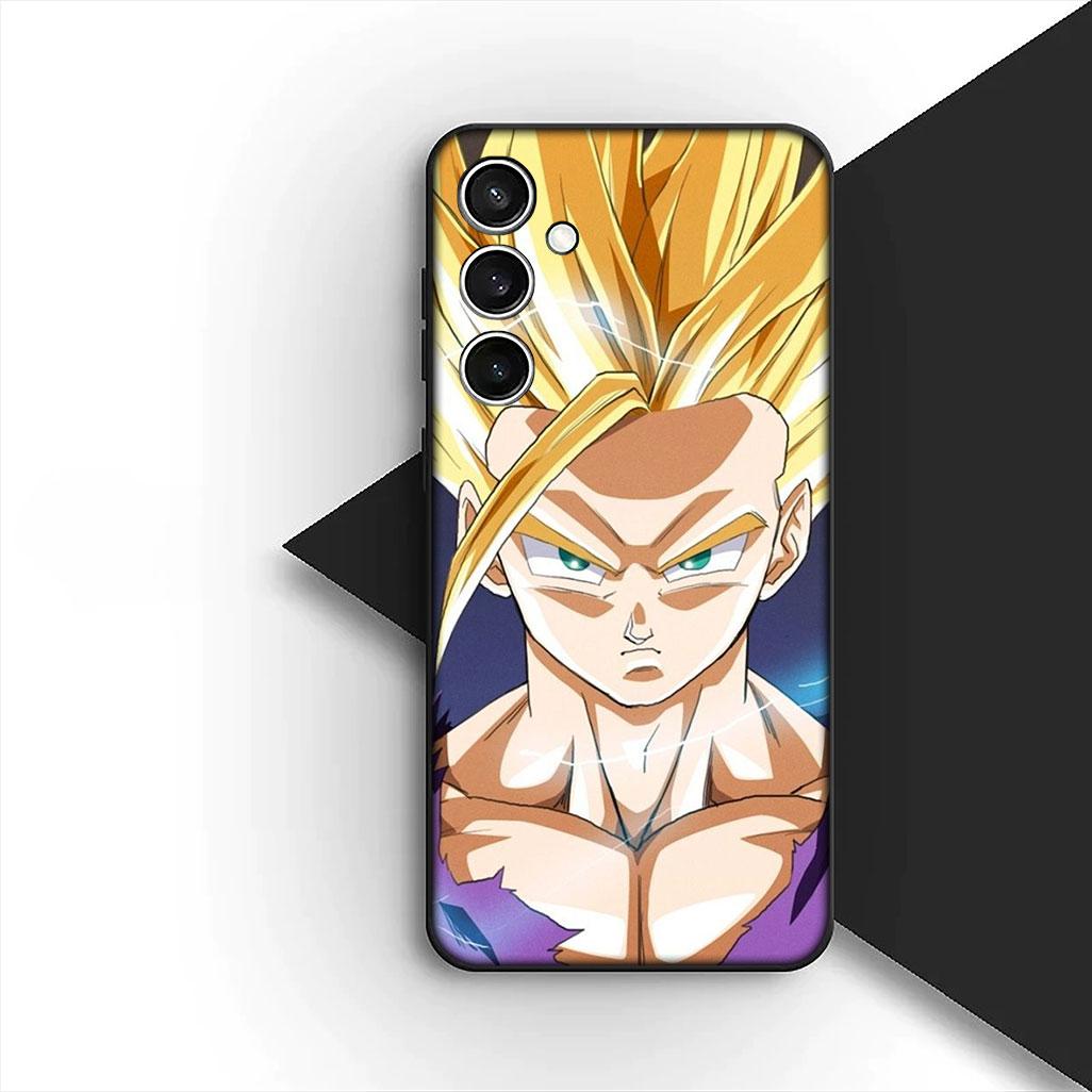

Cover for Samsung Galaxy S24 S25 S23 FE Ultra Plus S7 Edge S25+ S23+ A56 5G Casing Phone Case Anime Son Gohan Dragon Gokus Ball Galaxy S7