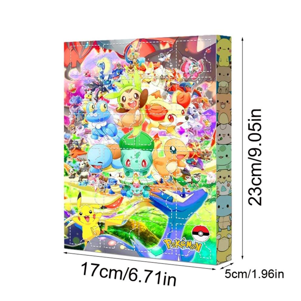 Weihnachts-Adventskalender mit 24 Spielzeugfiguren