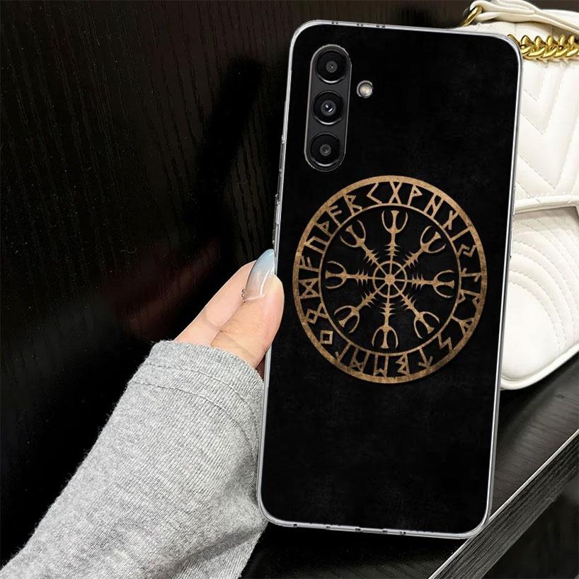 Nordic Norse Case for Samsung A17 A16 A56 A36 A26 A15 A55 A35 A25 A14 A54 A34 A24 Phone Cover A13 A53 A33 A23 A05S A04S