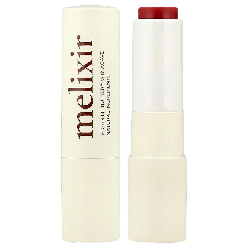 Melixir, Vegan Lip Butter™ with Agave, 03 Red Velvet, 3.9g (0.13oz)