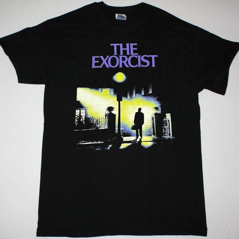 The Exorcist Poster 1973 Horror Movie TShirt The Exorcist Halloween TShirt Unisex T-Shirt XXXL