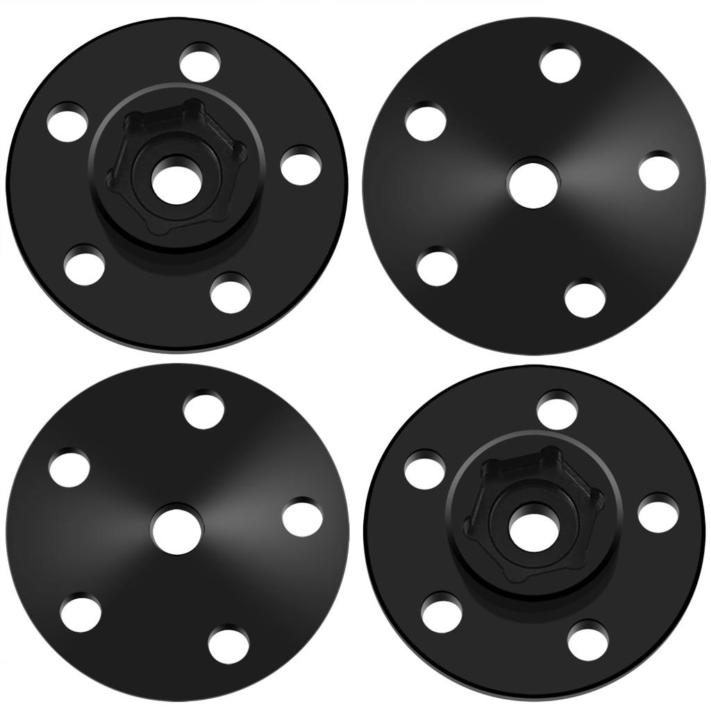 TRZX RC Wheel Hub Combiner 12mm RC Accessory Upgrade Parts for 1/10 Tamiya Clod Buster (4 Pieces)