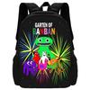 Child School Gartens of BanBans Game Backpack with Lunch Bags ,Pencil Bags ,School Bags for Boys Girls Best Gift
