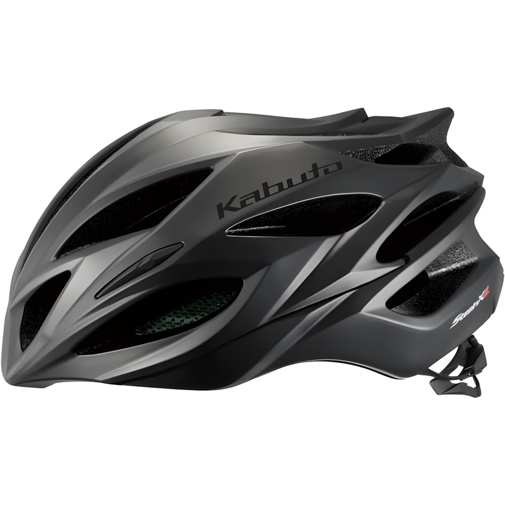

KABUTO STEAIR-X2 Bicycle Helmet, Size: XXL/XXXL (Head Circumference: 63-66cm), Matte Black, JCF Approved