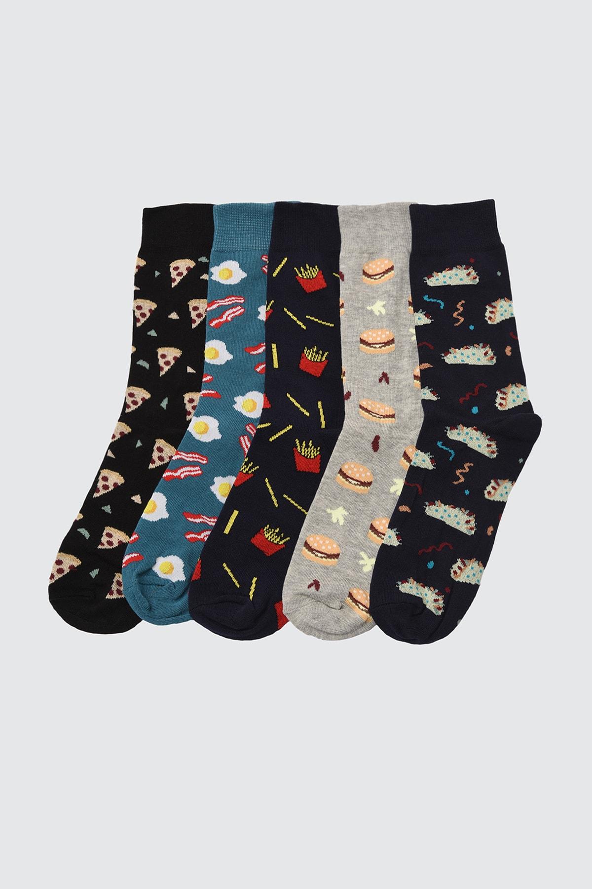 

Разноцветные мужские носки, 5 пар носков TMNSS21CO0075..