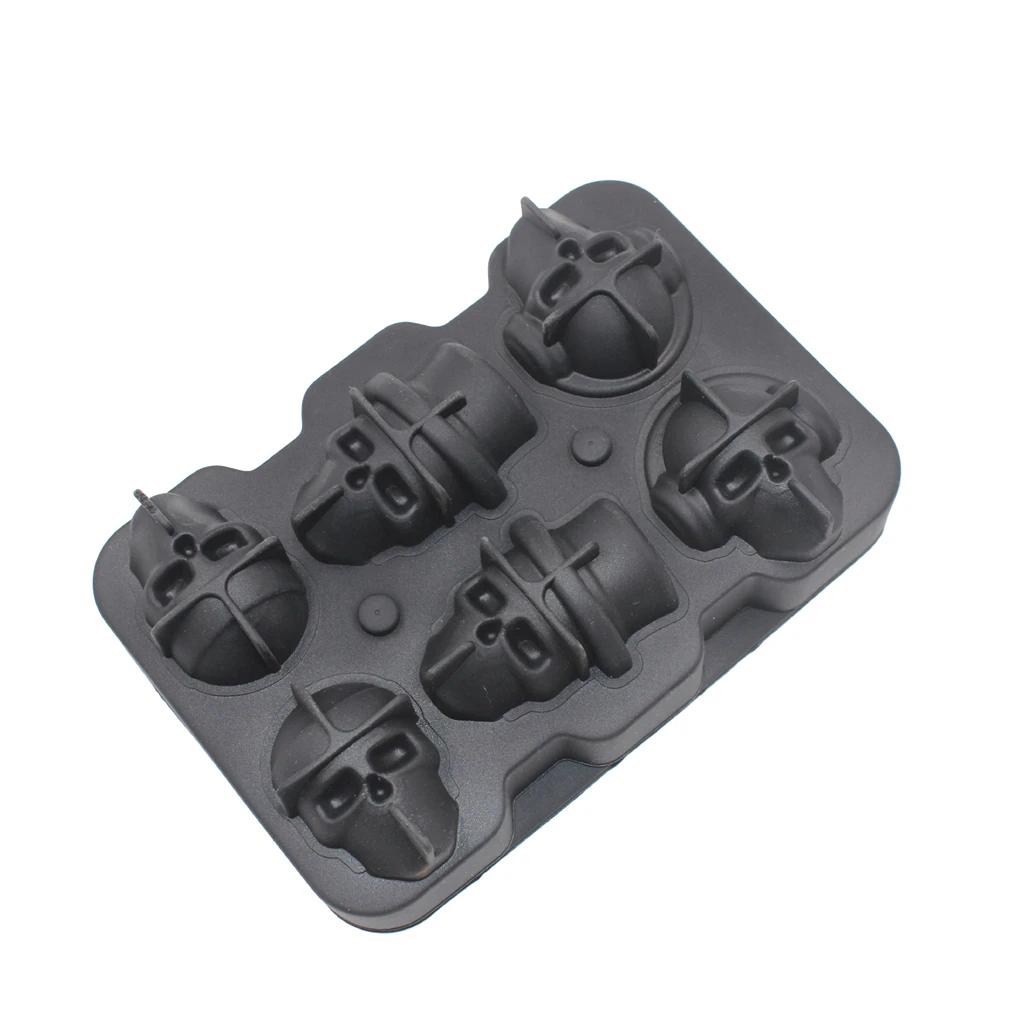 4/6/8/15 Grid Big Ice Food Mold Giant Jumbo Large Food Grade Silicone Ice Cube Square Tray Mold DIY Ice Maker Ice Cube Tray