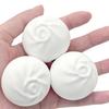3Pcs Cartoon Expression Steamed Bun Toy Stress Relief Slow Rising Dumpling Squeeze Sensory Toy Soft Stress Ball Simulated Dough Ball Fidget Toy