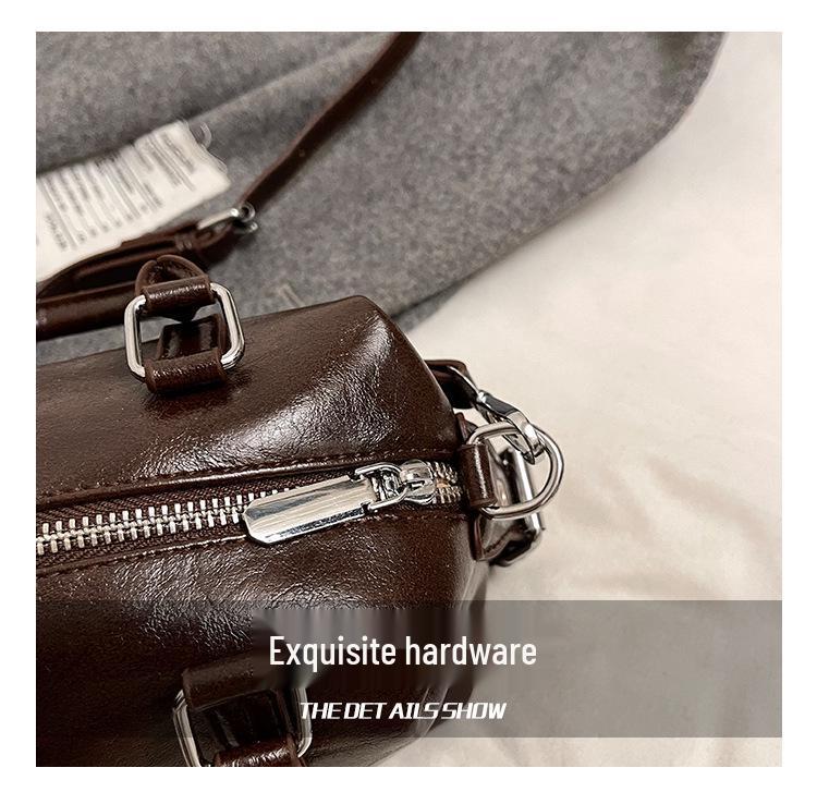 Women's Versatile Retro Boston Crossbody Bag