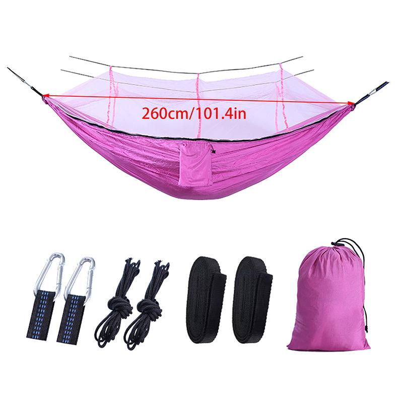 Camping Hammock With Mosquito Net Sleeping Tent Hammock Suitable Camping Hammock Outdoor Furniture For Garden