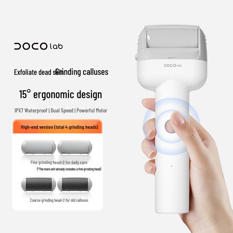 DOCO Electric Foot Scrubber & Callus Remover with Customer Service Support