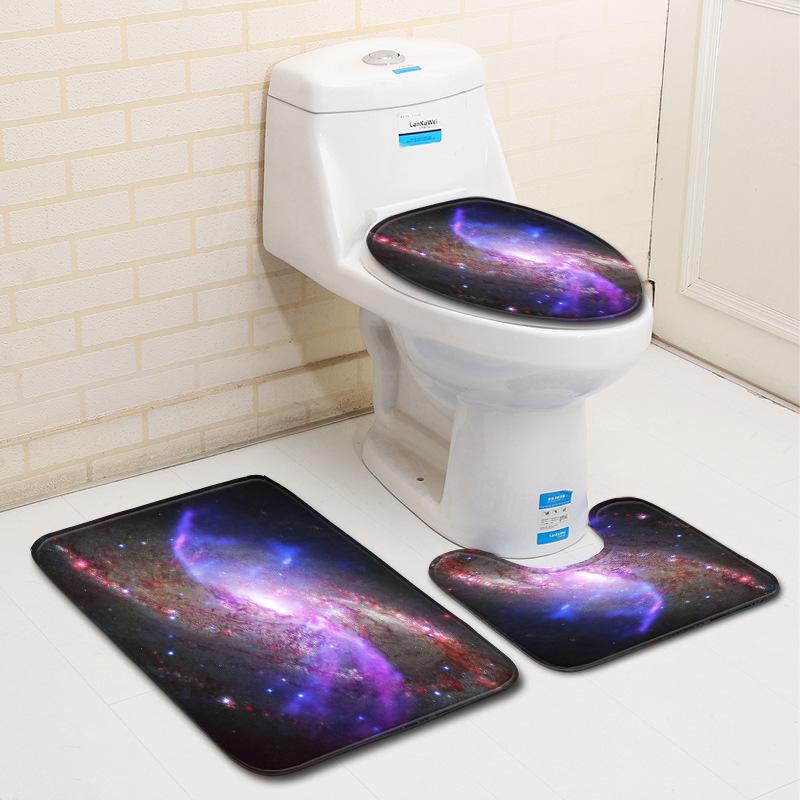 Star Series Floor Mat Three-Piece Bathroom 3-Piece Carpet Doormat