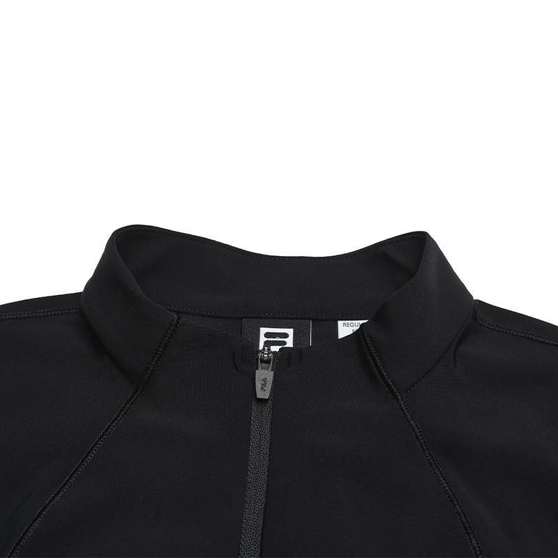 FILA Explore Cool Dry Versatile T-Shirt Women tops Deep-Black A51W627101FBK