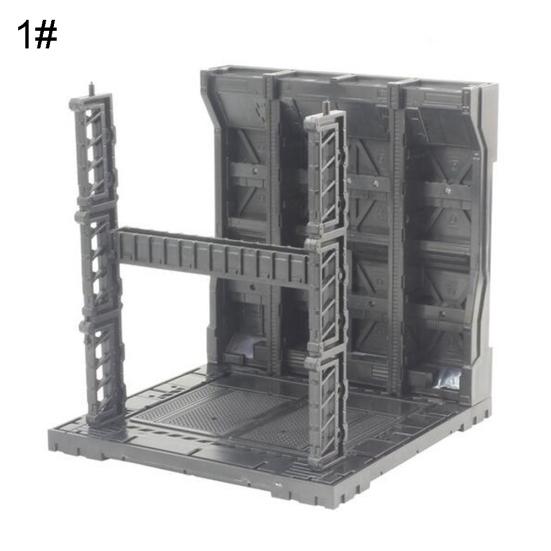 Gundam Robot Hangar Action Figure Model DIY Assembly Puzzles Toy Collectible
