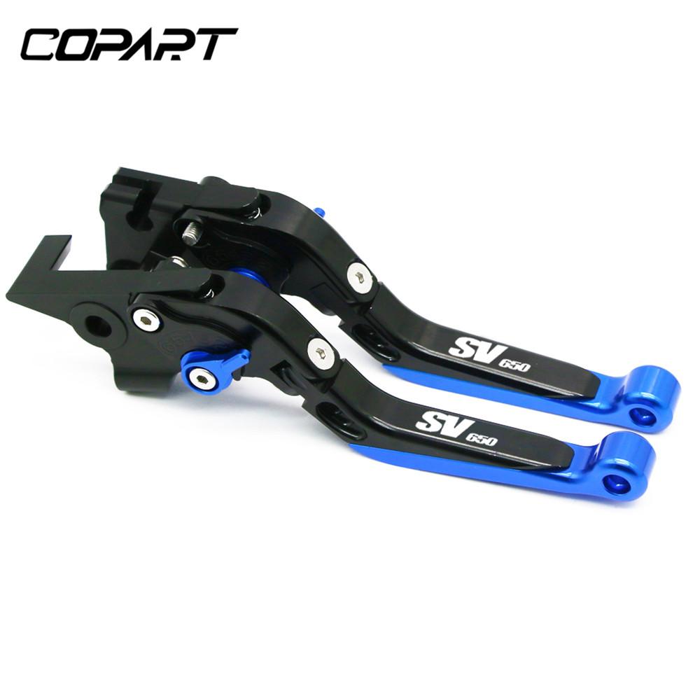 For SUZUKI SV650 SV650S SV 650 1999-2009 Motorcycle Accessories Adjustable Folding Extendable Brake Clutch Levers