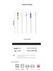 10 Pairs of High-Temperature Fired Gold Ceramic Chopsticks - Fade and Deform Resistant Bone China for Household Use